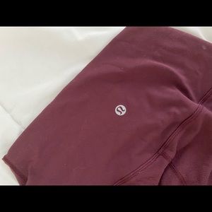 Lululemon Align Leggings Maroon